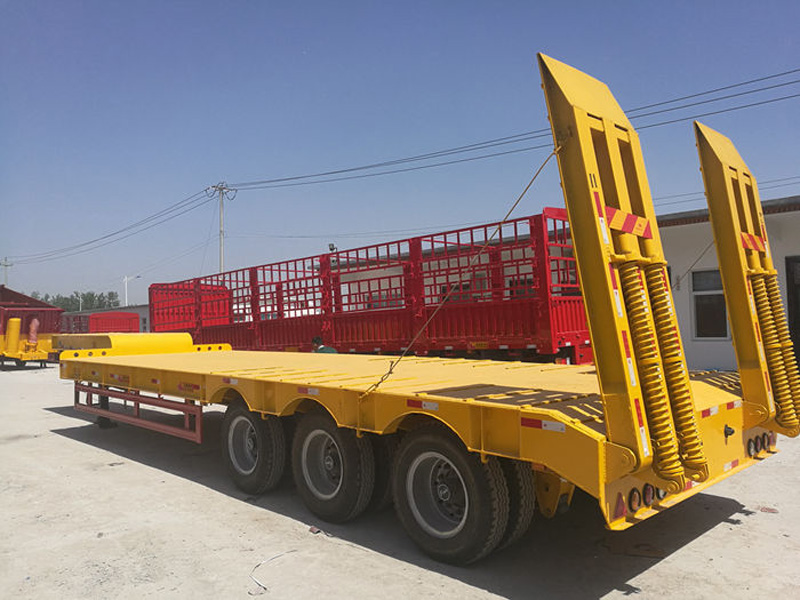 低平板半掛車的用途